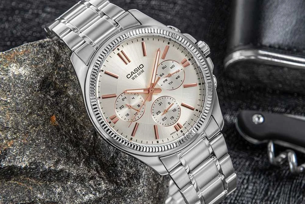Vyriškas laikrodis CASIO MTP-1375D 7A2VDF (zd112c) + BOX