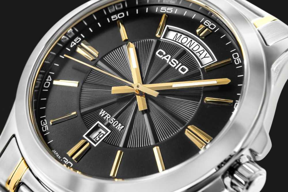 Vyriškas laikrodis CASIO MTP-1381G-1A (zd191d) + BOX
