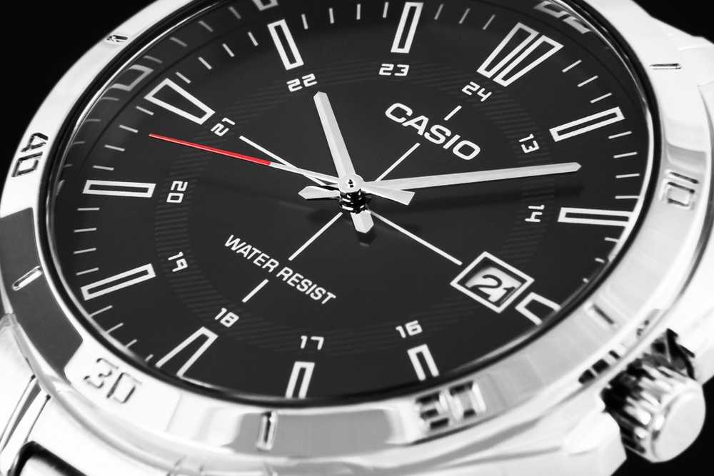 Casio vyriškas laikrodis MTP-V004D-1CUDF (zd251e) + dėžutė