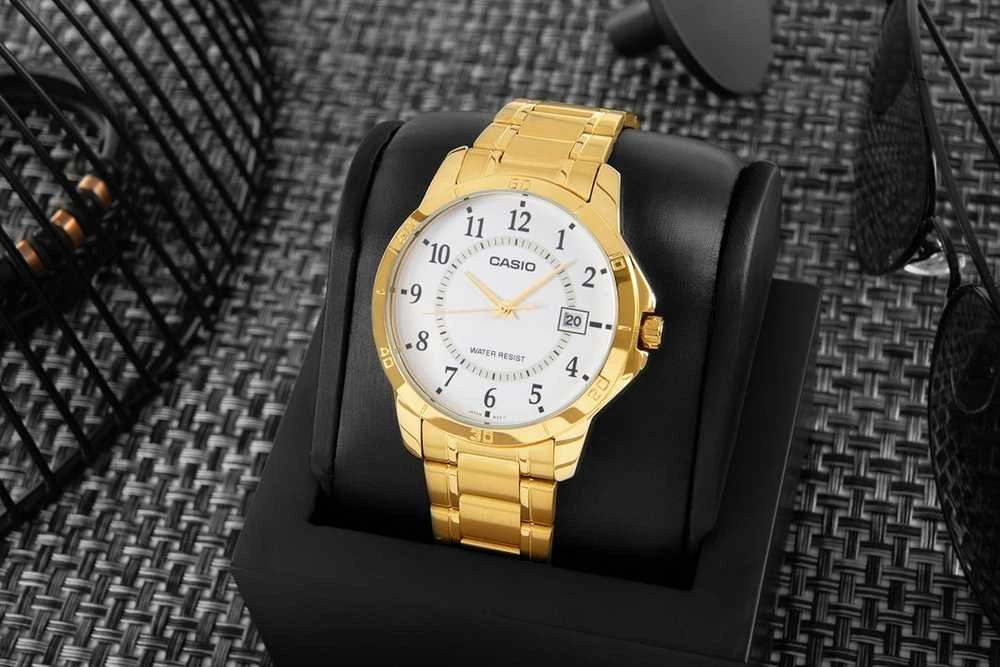 Vyriškas laikrodis CASIO MTP-V004G-7B (zd047c) + BOX
