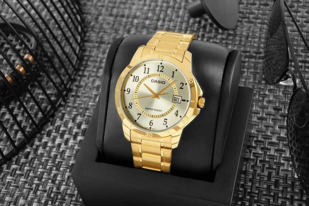 Vyriškas laikrodis CASIO MTP-V004G 9B (zd047a) + BOX