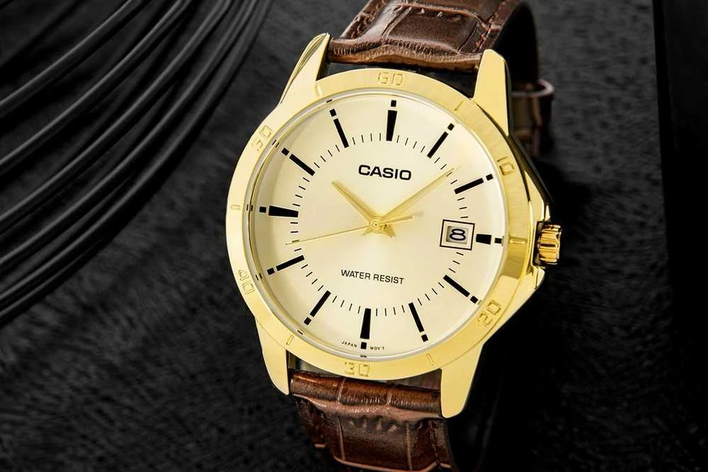 Laikrodis vyrams CASIO MTP-V004GL 9A (zd046c) + dėžutė