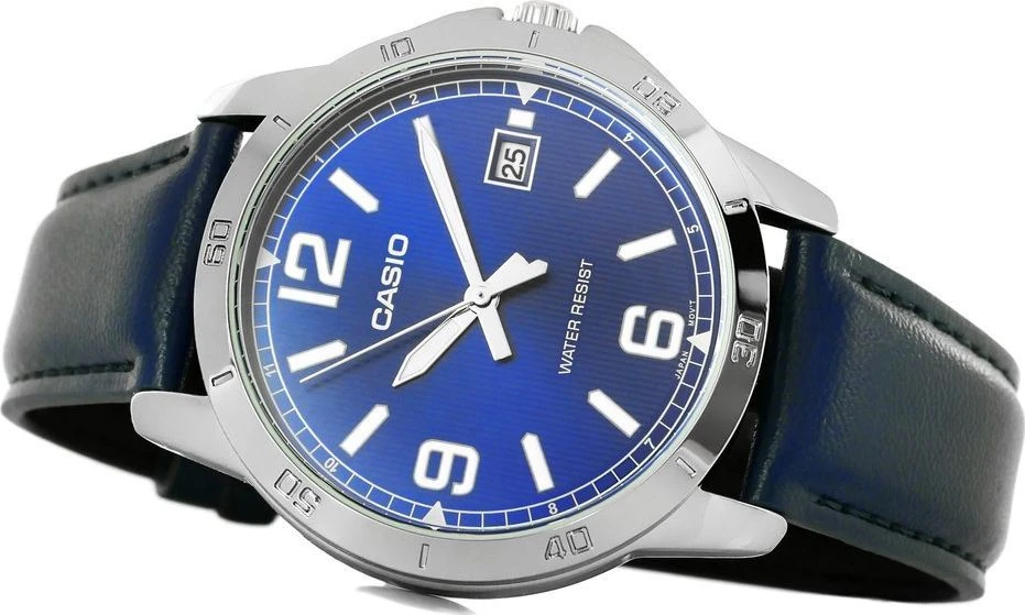 Vyriškas laikrodis CASIO MTP-V004L 2BUDF (zd046f) + BOX