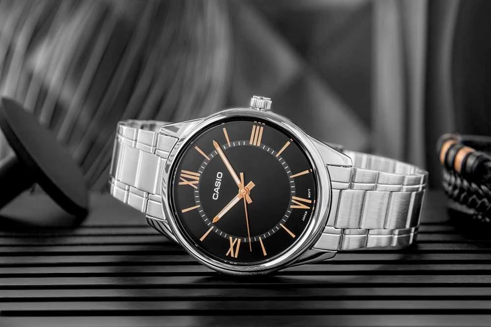 Laikrodis CASIO MEN'S WATCH MTP-V005D-1B5 + BOX
