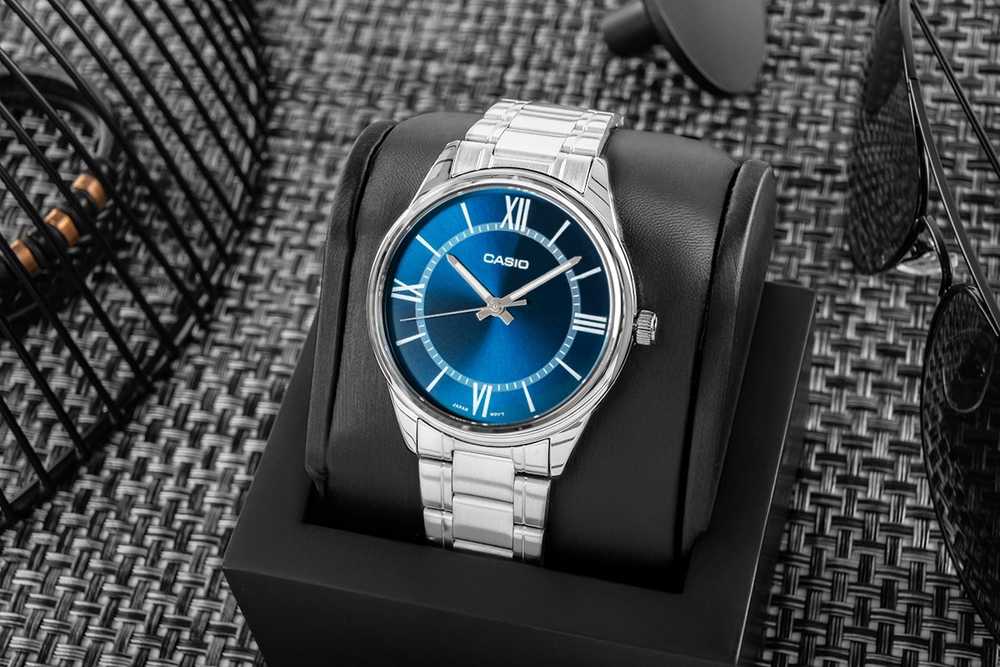Laikrodis CASIO MEN'S WATCH MTP-V005D-2B5 + BOX