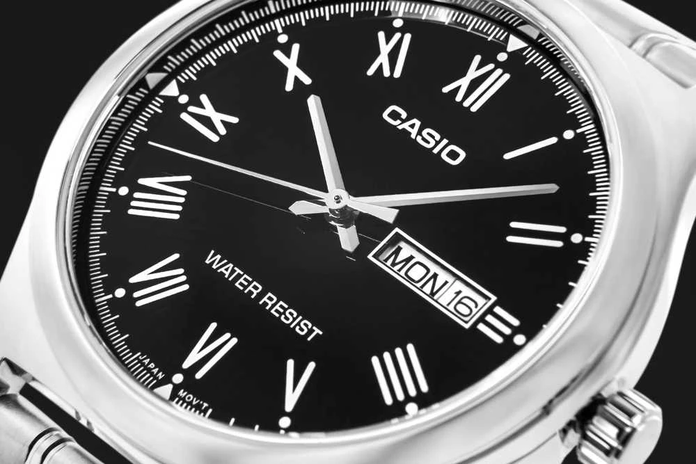 Laikrodis vyrams CASIO MTP-V006D-1B (zd210d) + dėžutė