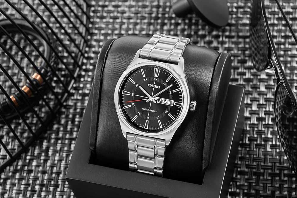 Casio vyriškas laikrodis MTP-V006D-1C + dėžutė