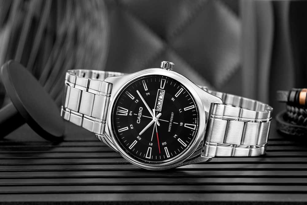 Casio vyriškas laikrodis MTP-V006D-1C + dėžutė