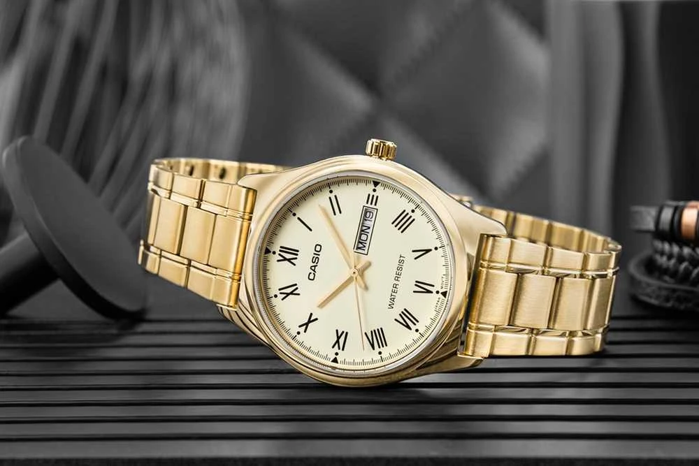 Laikrodis CASIO MEN'S WATCH MTP-V006G-9B + BOX