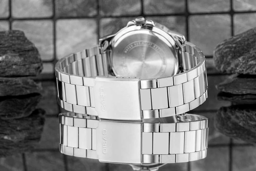 Casio Vyriškas laikrodis MTP-VD01D-1E2VUDF (zd185j) + DĖŽUTĖ