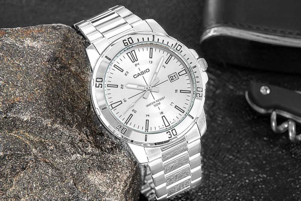 Vyriškas laikrodis Casio MTP-VD01D-7CVUDF (zd185k) + BOX