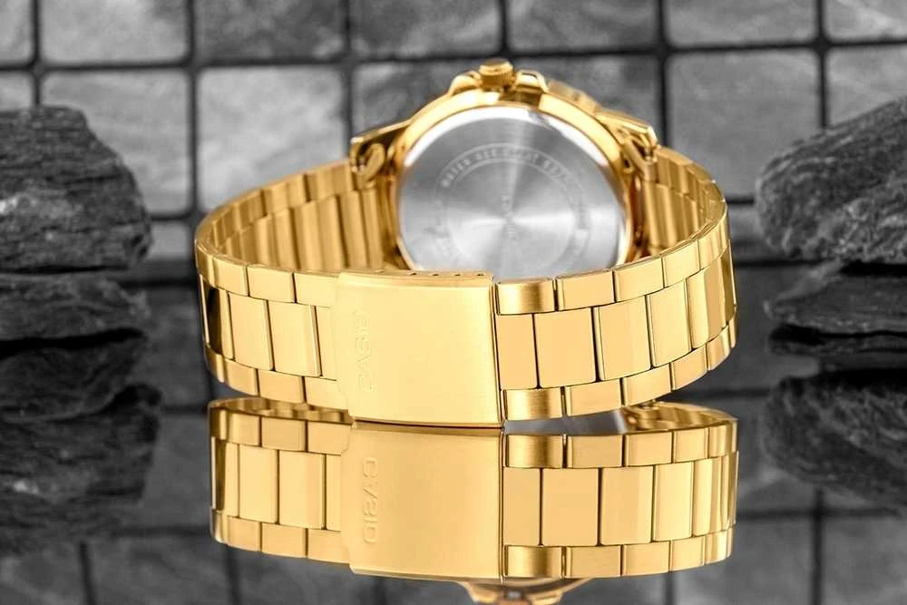 Laikrodis CASIO MEN'S WATCH MTP-VD01G-9E (zd185d) + BOX