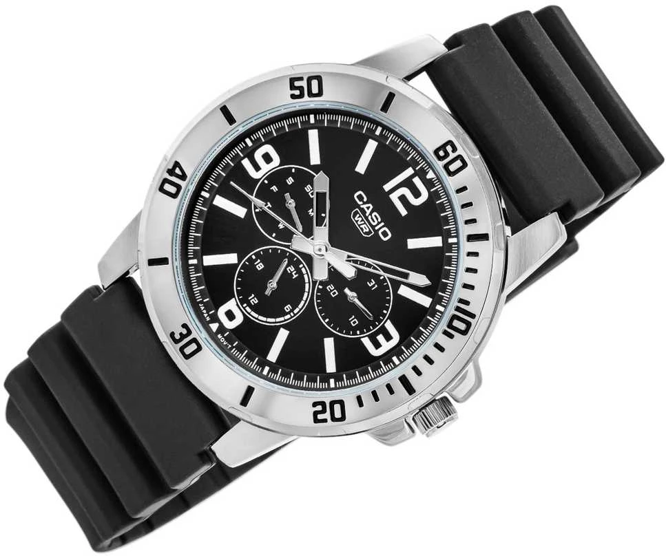 Vyriškas laikrodis CASIO MTP-VD300-1B + BOX