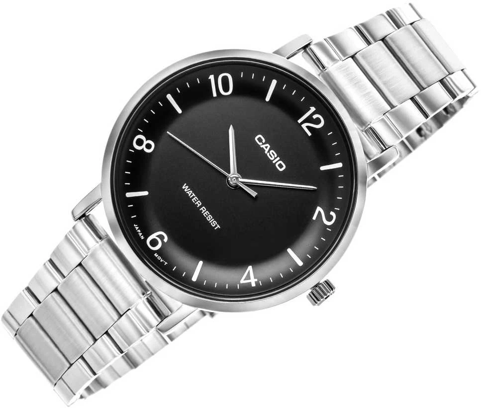 Vyriškas laikrodis CASIO MTP-VT03D-1B + BOX