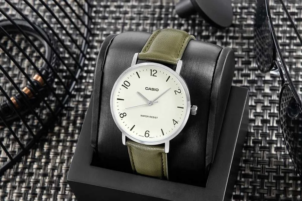 Vyriškas laikrodis CASIO MTP-VT03L-7B + BOX
