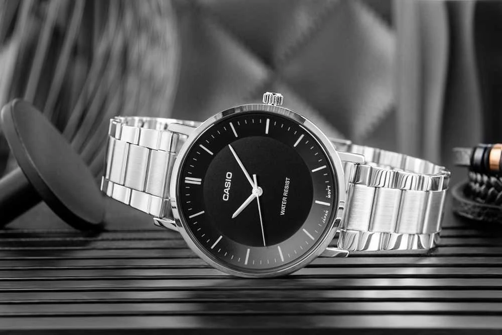 Vyriškas laikrodis CASIO MTP-VT04D-1E + BOX