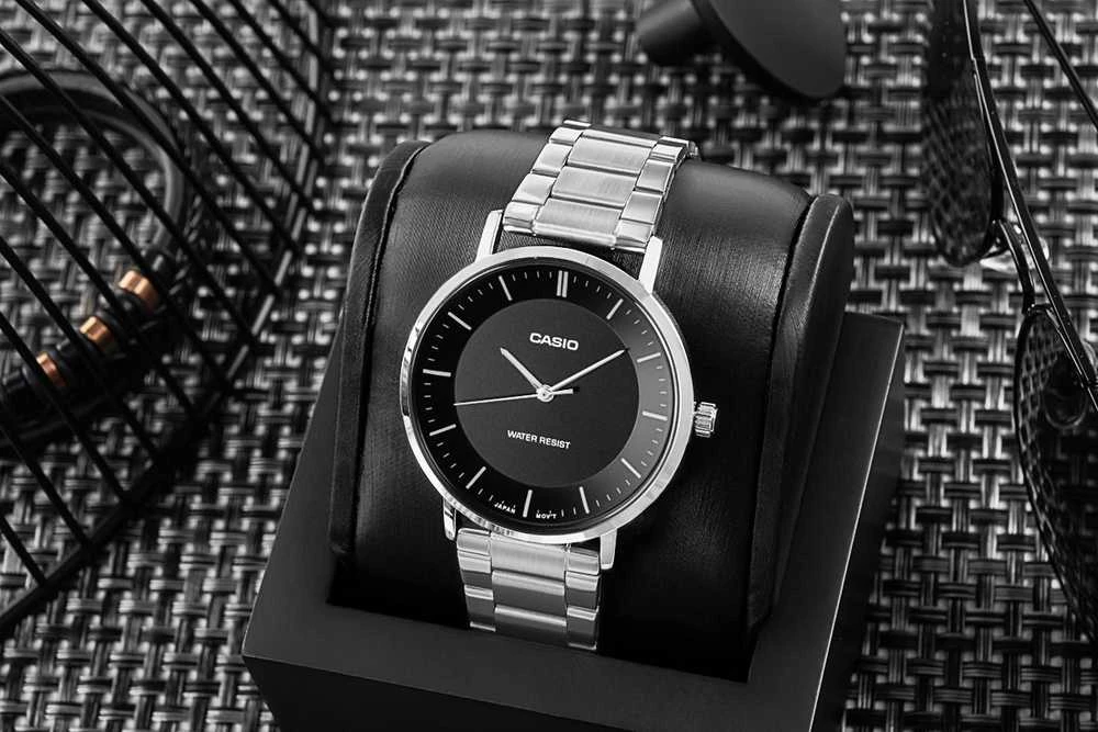 Vyriškas laikrodis CASIO MTP-VT04D-1E + BOX