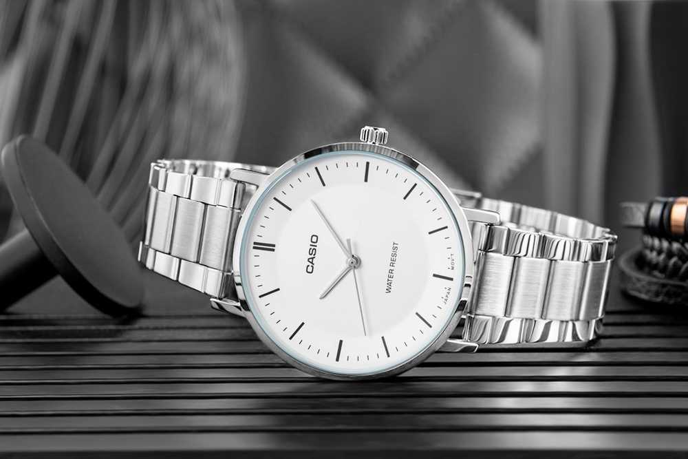 Vyriškas laikrodis CASIO MTP-VT04D-7EDF + Dovanų dėžutė