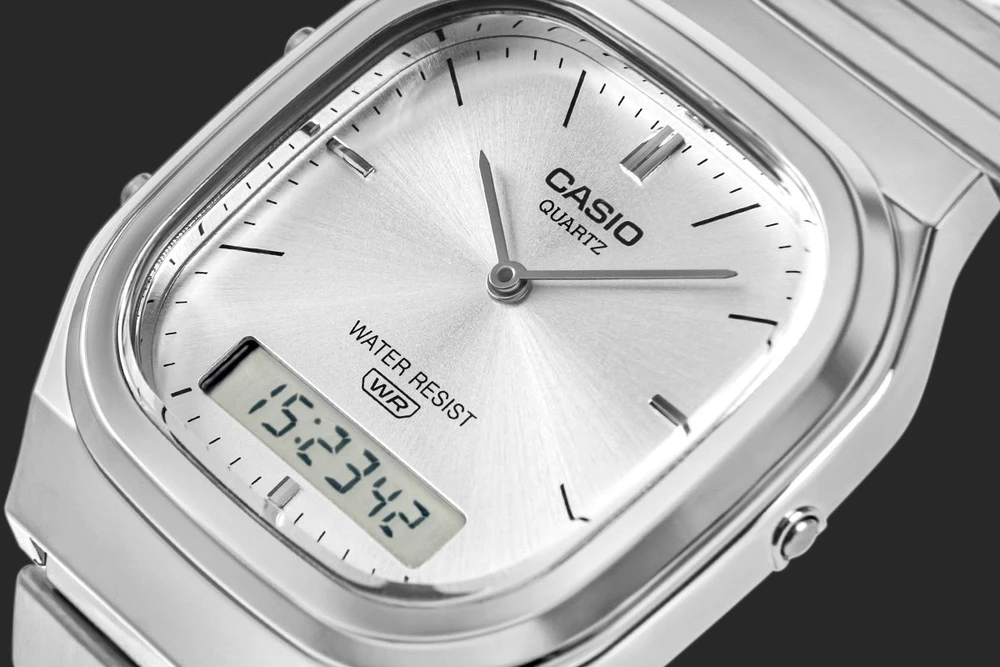Casio Collection Vintage Vyriškas laikrodis CASIO VINTAGE AQ-240E-7AEF + dėžutė