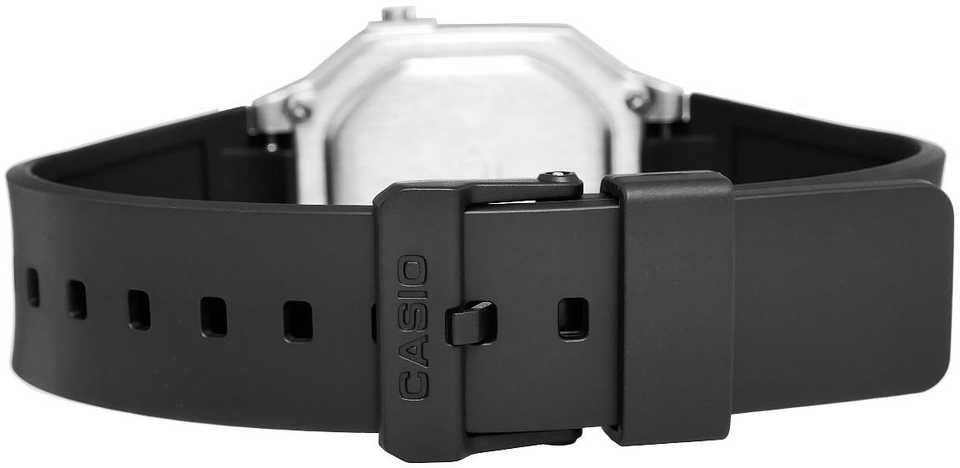 UNISEX CASIO W-217HM-7B LAIKRODIS + DĖŽĖ
