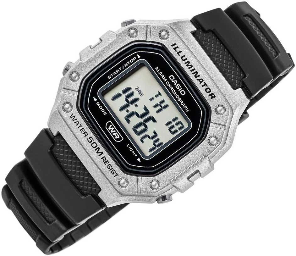 Išmanusis laikrodis Casio Vyriškas laikrodis CASIO W-218HM-7AVDF + BOX