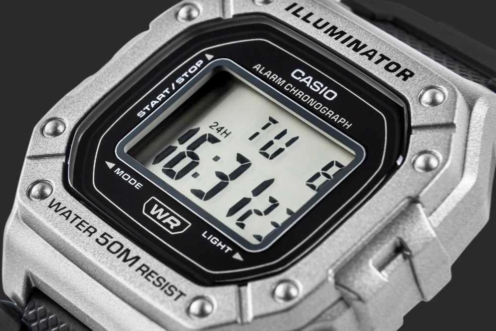 Išmanusis laikrodis Casio Vyriškas laikrodis CASIO W-218HM-7AVDF + BOX