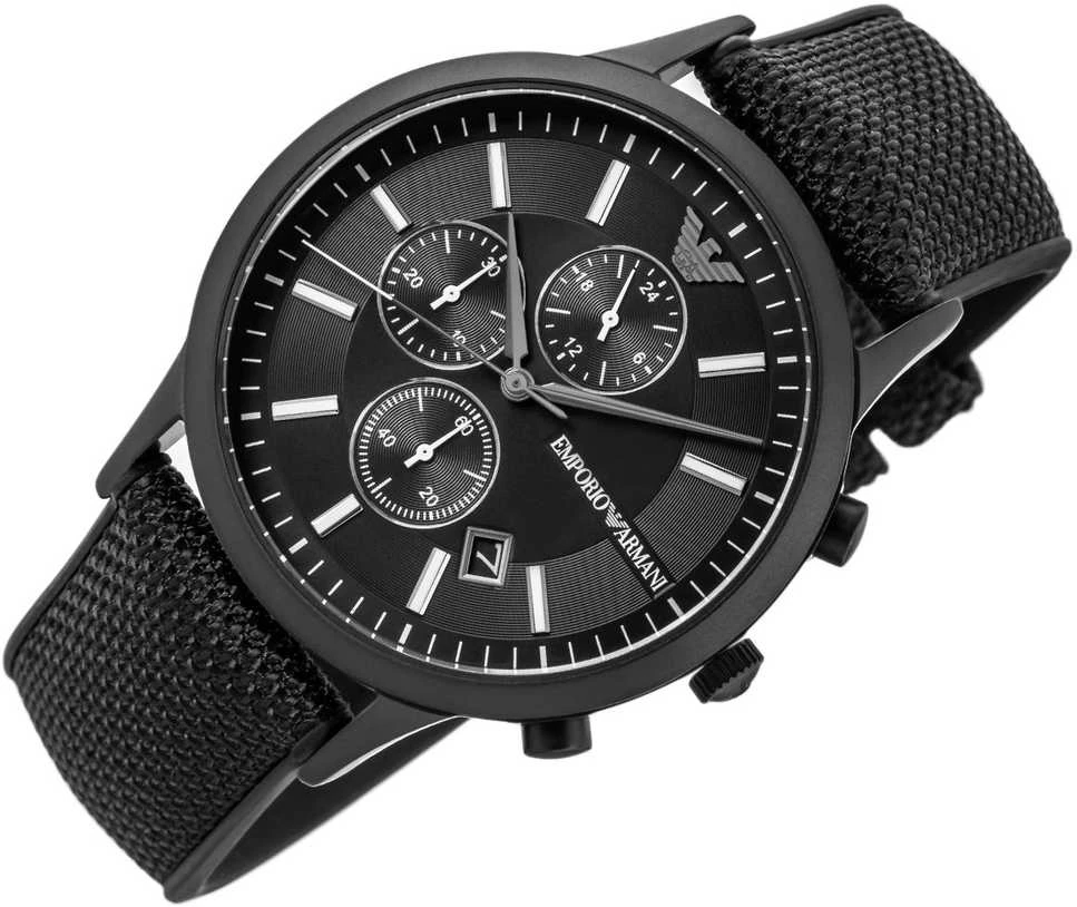 Vyriškas laikrodis Emporio Armani AR11457 RENATO CHRONO(zi052a)