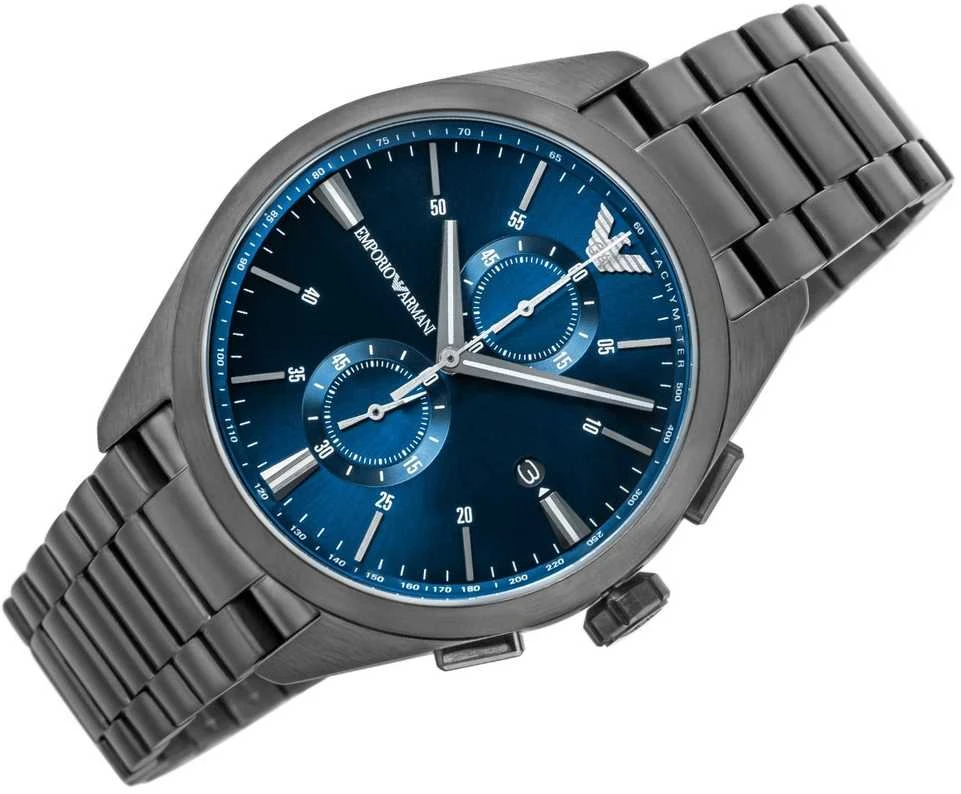 Vyriškas laikrodis EMPORIO ARMANI CLAUDIO AR11481 + BOX