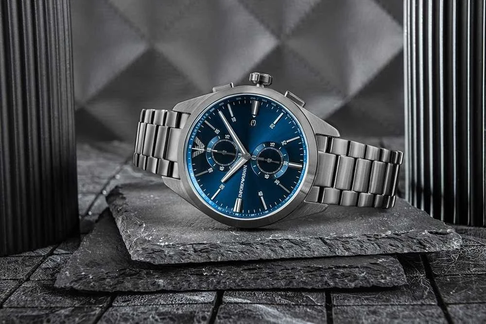 Vyriškas laikrodis EMPORIO ARMANI CLAUDIO AR11481 + BOX