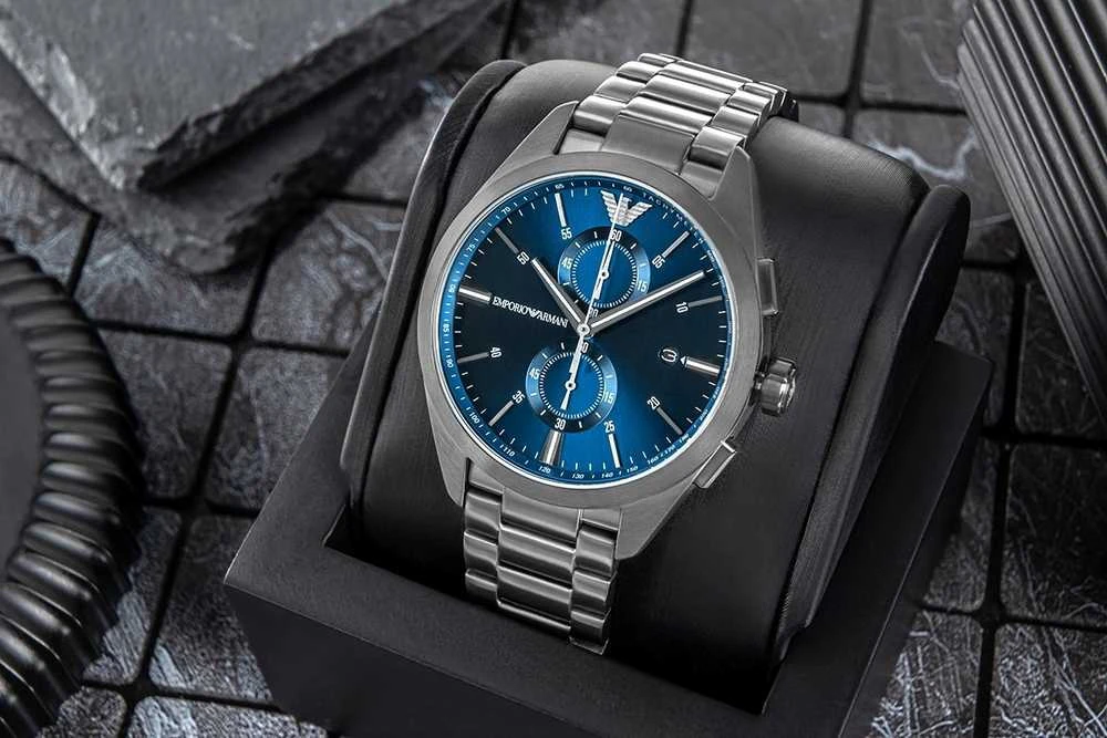 Vyriškas laikrodis EMPORIO ARMANI CLAUDIO AR11481 + BOX
