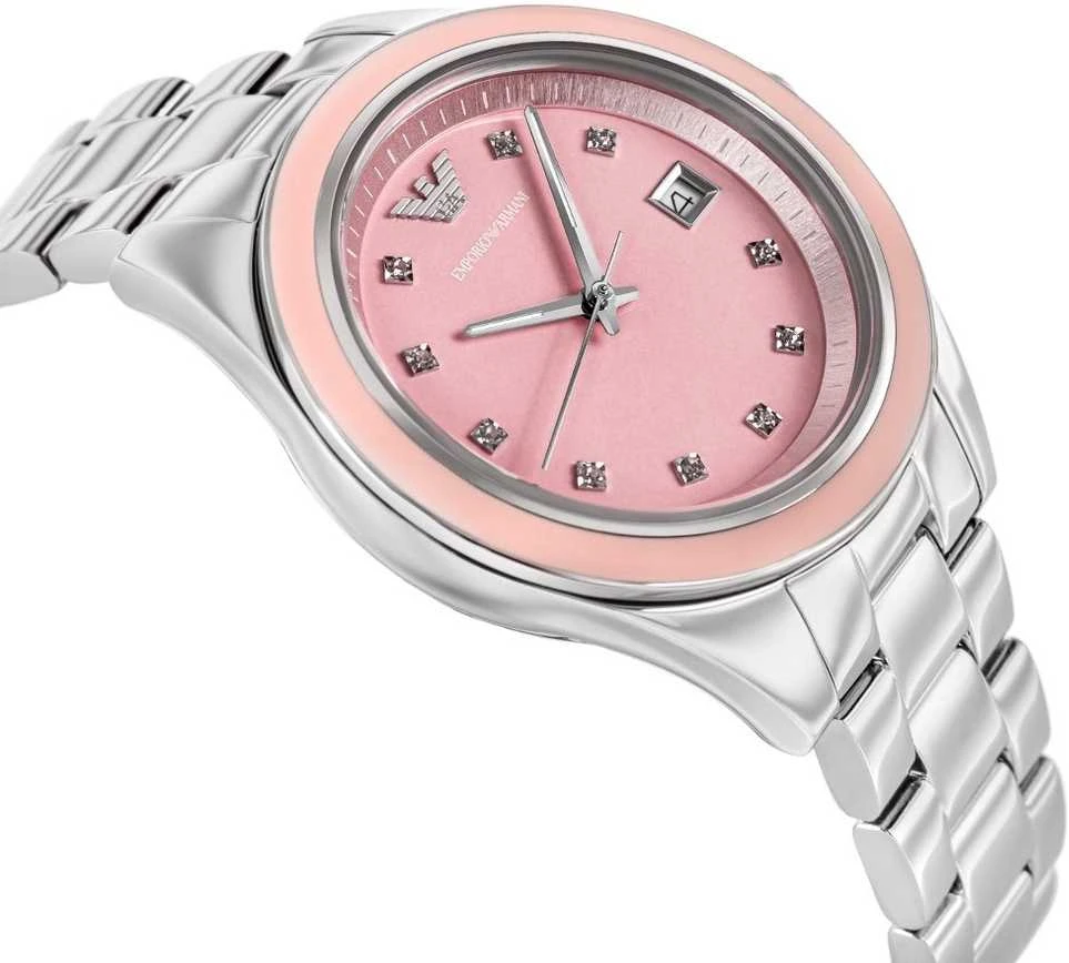 Moteriškas laikrodis EMPORIO ARMANI Leo AR11546 + dėžutė