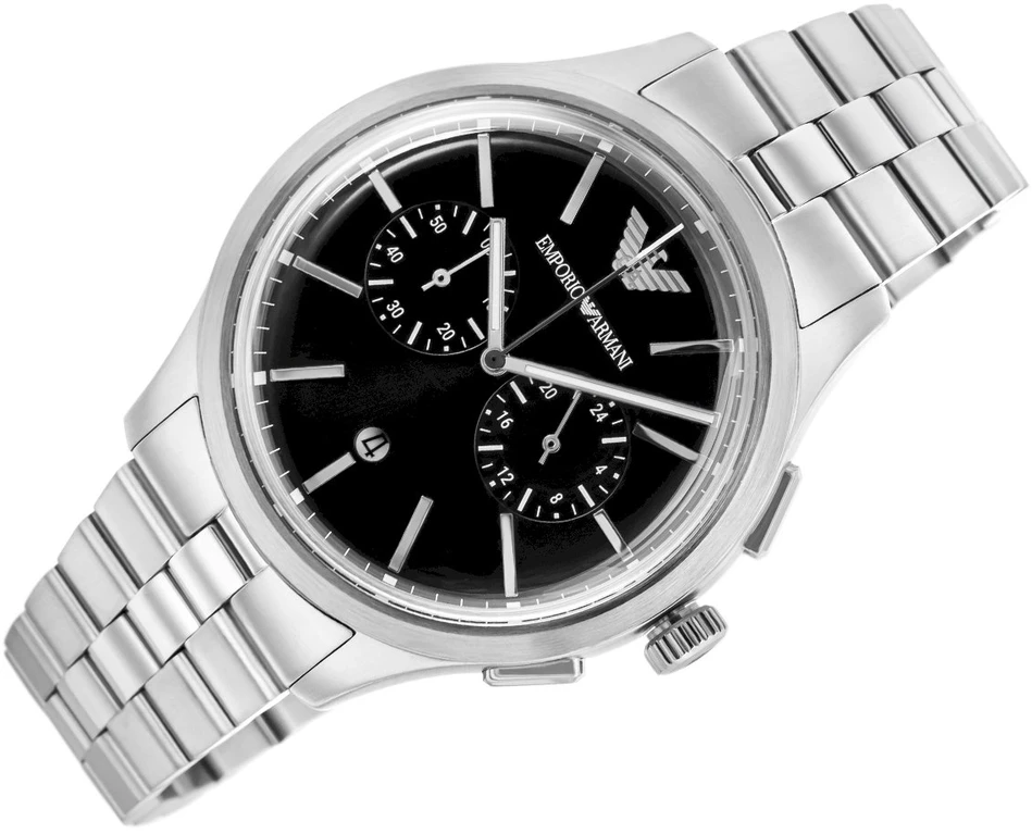 Vyriškas laikrodis EMPORIO ARMANI Dario AR11691 + DĖŽUTĖ