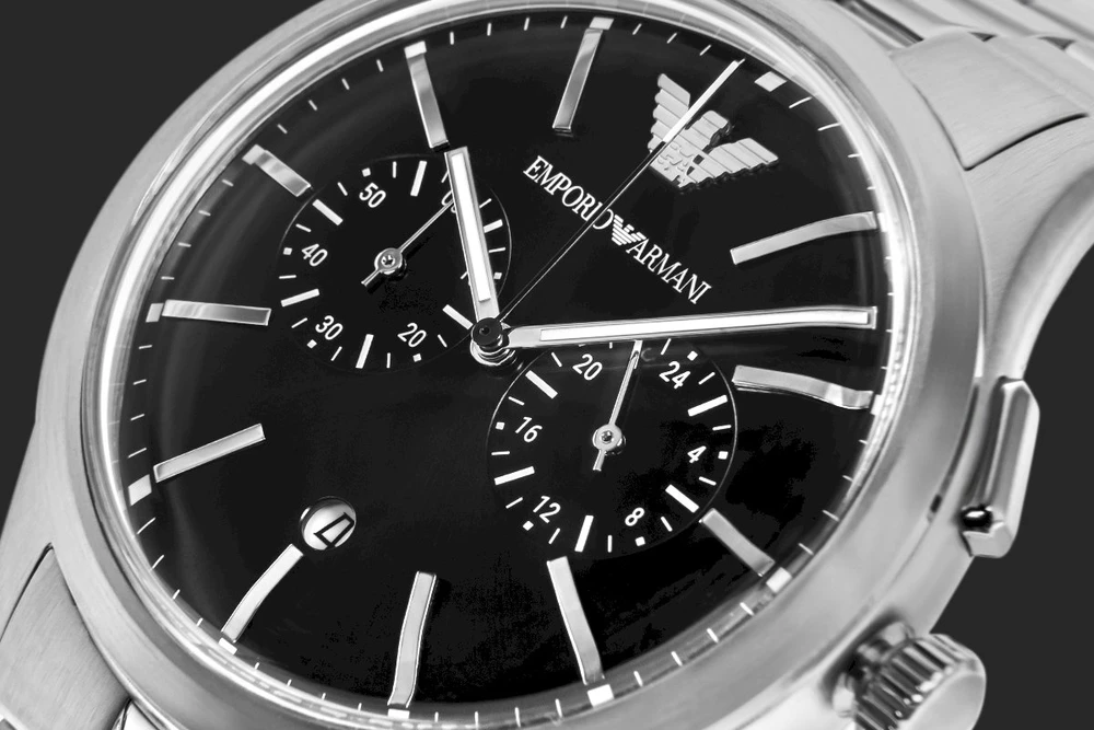 Vyriškas laikrodis EMPORIO ARMANI Dario AR11691 + DĖŽUTĖ