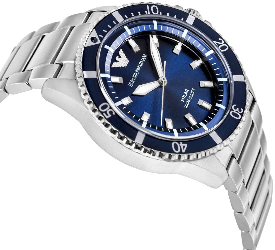 Vyriškas laikrodis EMPORIO ARMANI World Explorer AR11697 + DĖŽUTĖ