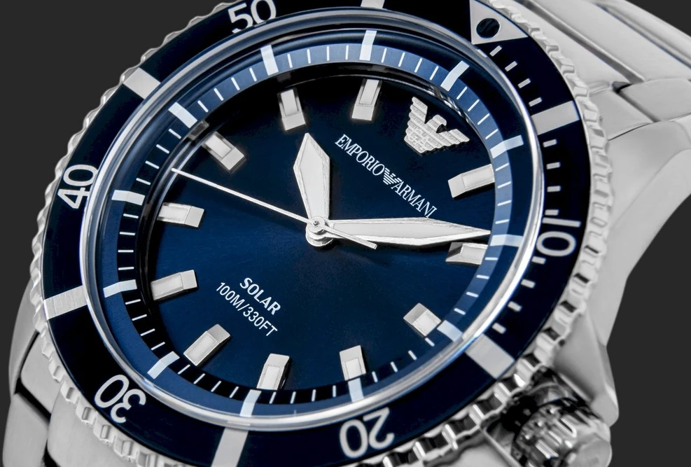 Vyriškas laikrodis EMPORIO ARMANI World Explorer AR11697 + DĖŽUTĖ