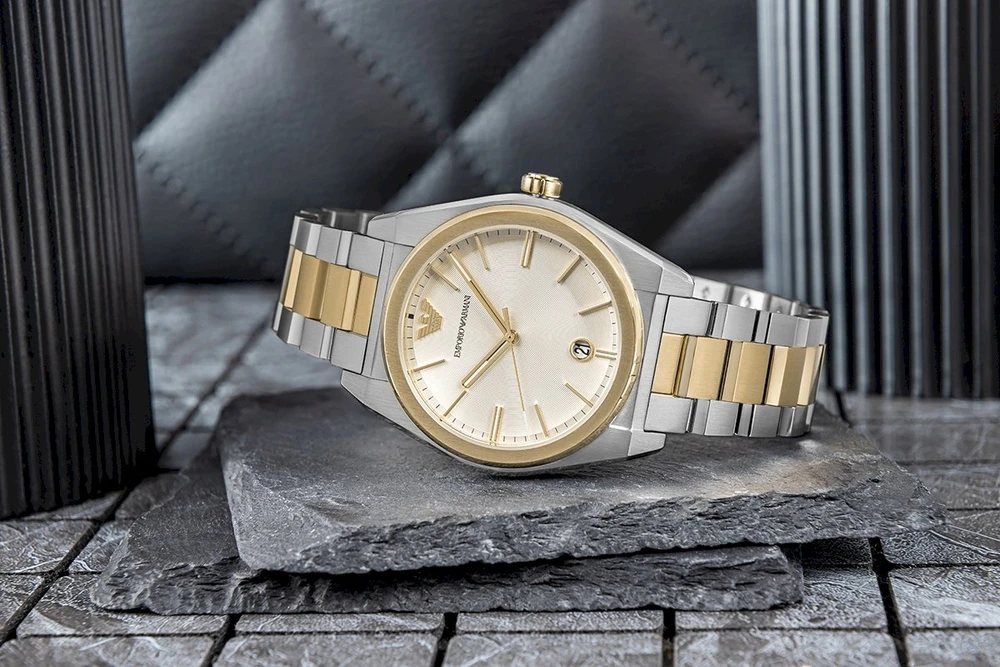 Vyriškas laikrodis EMPORIO ARMANI Federico AR11716 + DĖŽUTĖ