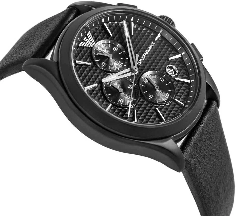 Vyriškas laikrodis + Apyrankė EMPORIO ARMANI Paolo AR80070SET + Dėžutė