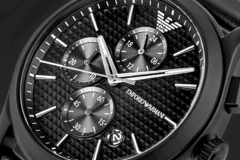 Vyriškas laikrodis + Apyrankė EMPORIO ARMANI Paolo AR80070SET + Dėžutė