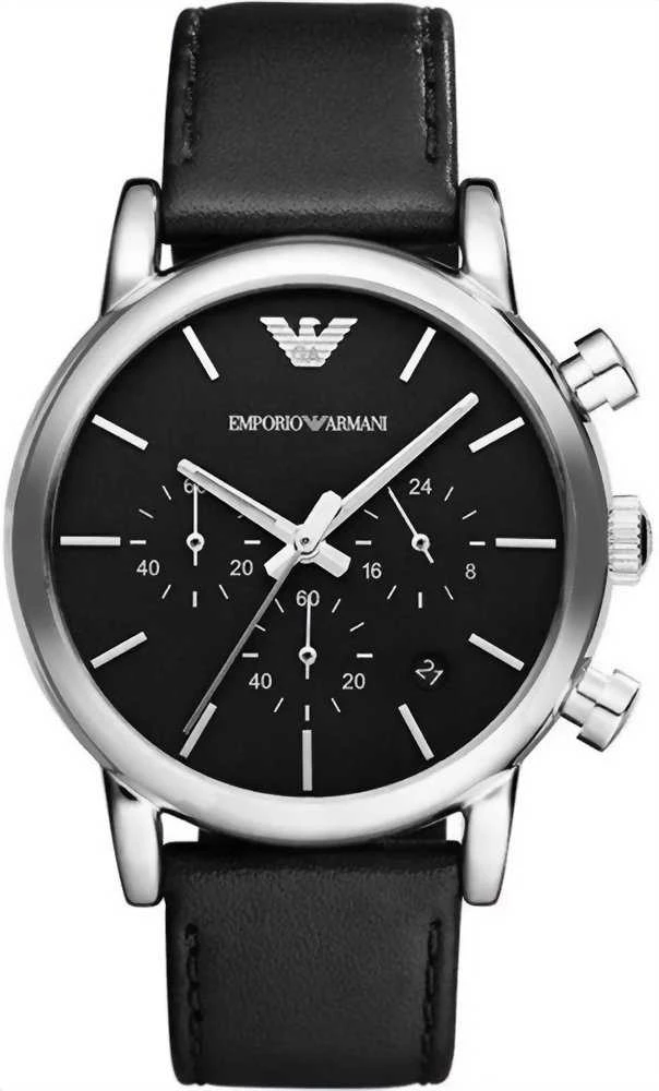 Vyriškas laikrodis EMPORIO ARMANI LUIGI AR1828 + BOX (zi091b)