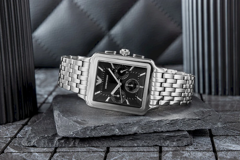 Vyriškas laikrodis EMPORIO ARMANI Diego AR11751 + DĖŽUTĖ
