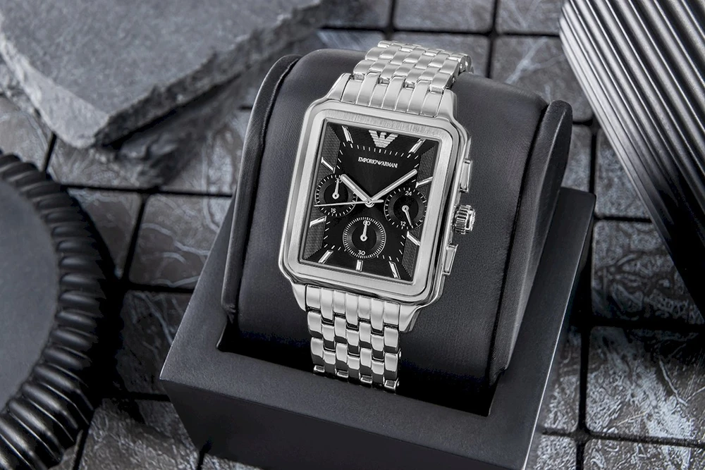 Vyriškas laikrodis EMPORIO ARMANI Diego AR11751 + DĖŽUTĖ