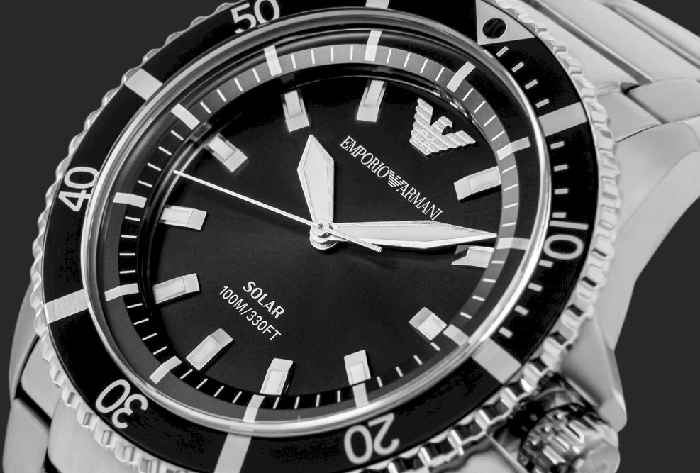 Vyriškas laikrodis EMPORIO ARMANI World Explorer AR11787 + DĖŽUTĖ