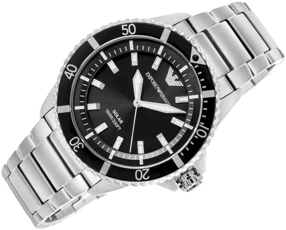 Vyriškas laikrodis EMPORIO ARMANI World Explorer AR11787 + DĖŽUTĖ