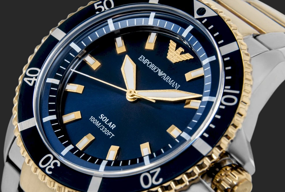 Vyriškas laikrodis EMPORIO ARMANI World Explorer AR11738 + DĖŽUTĖ