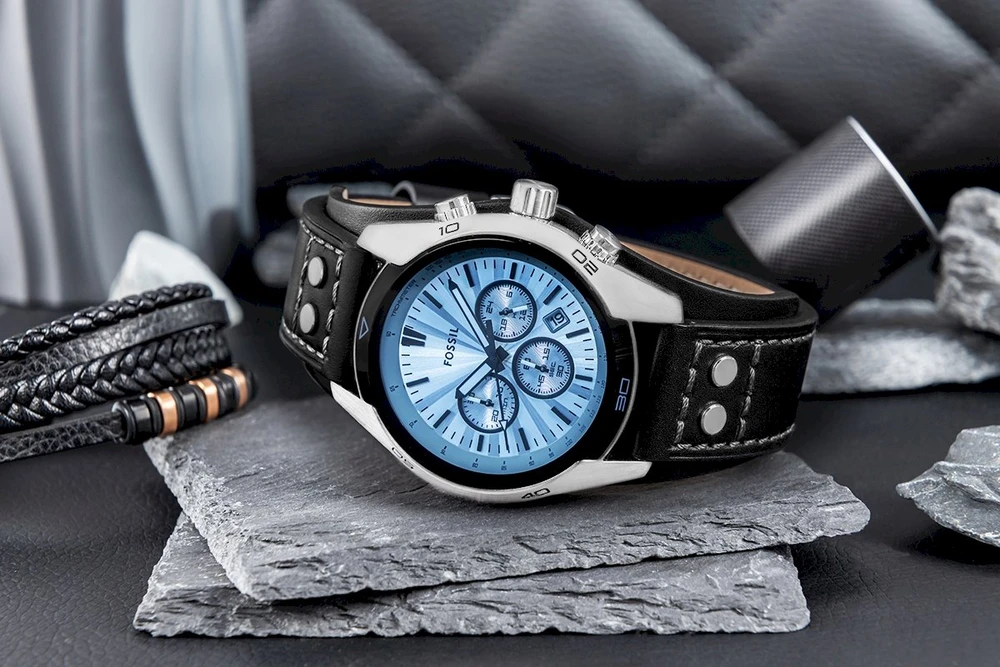 FOSSIL Coachman CH2564 vyriškas laikrodis + DĖŽUTĖ