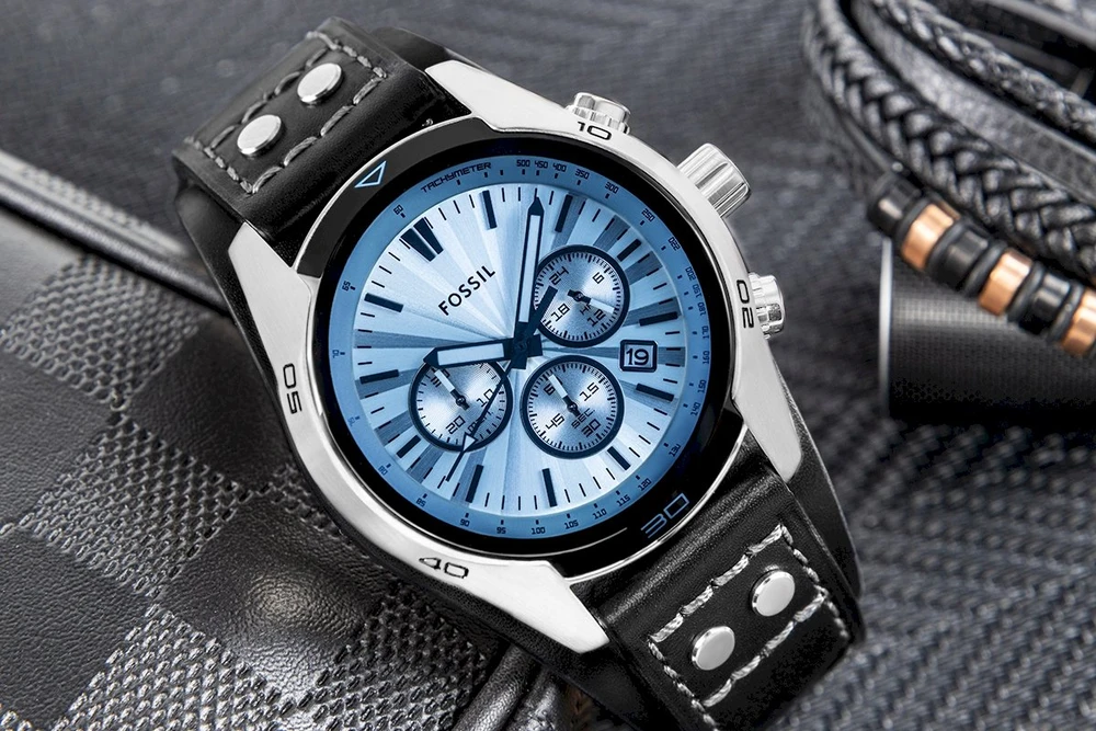FOSSIL Coachman CH2564 vyriškas laikrodis + DĖŽUTĖ
