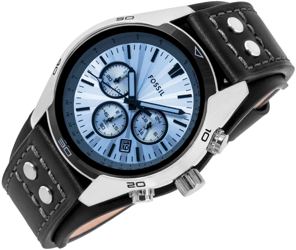 FOSSIL Coachman CH2564 vyriškas laikrodis + DĖŽUTĖ