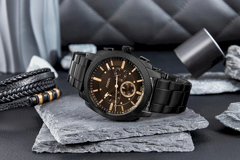Vyriškas laikrodis FOSSIL Machine FS6097 + dėžutė