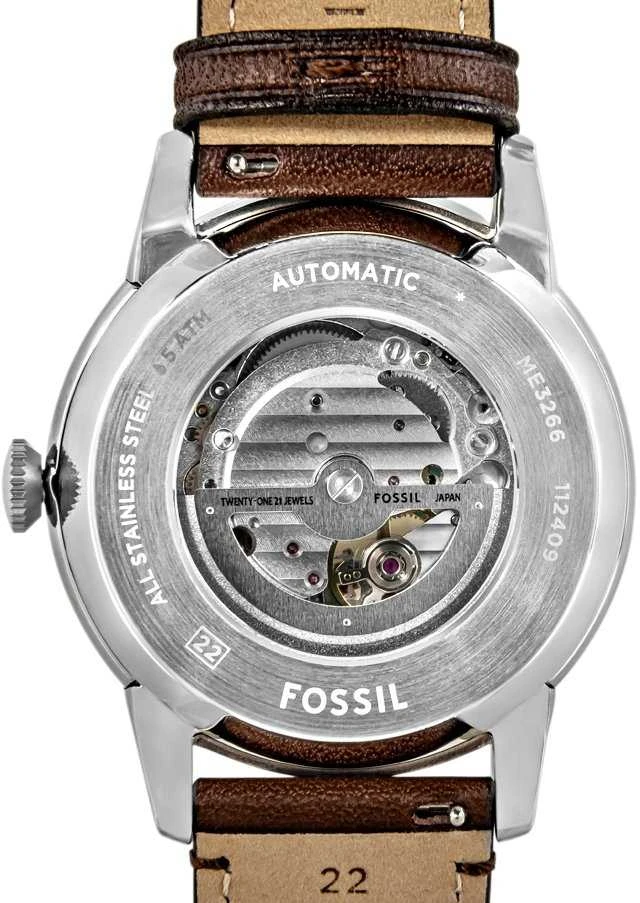 FOSSIL Townsman Automatinis ME3266 Vyriškas Laikrodis + DĖŽUTĖ