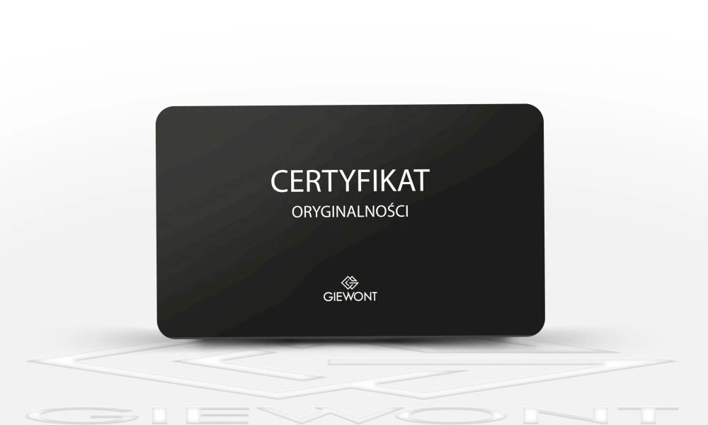Vyriškas Laikrodis Chronografas Safyrinis Sidabrinis Giewont GW6310-B2